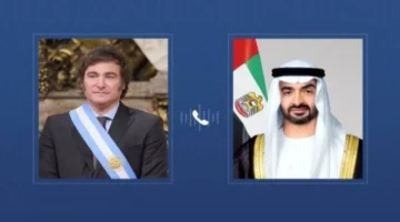 رئيس الدولة ورئيس الأرجنتين يناقشان التطورات الإقليمية هاتفياً